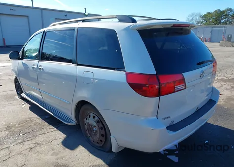 2004 Toyota Sienna Xle z USA, uszkodzony, nr VIN 5TDZA22C84S095837